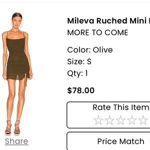 Mileva Ruched Mini